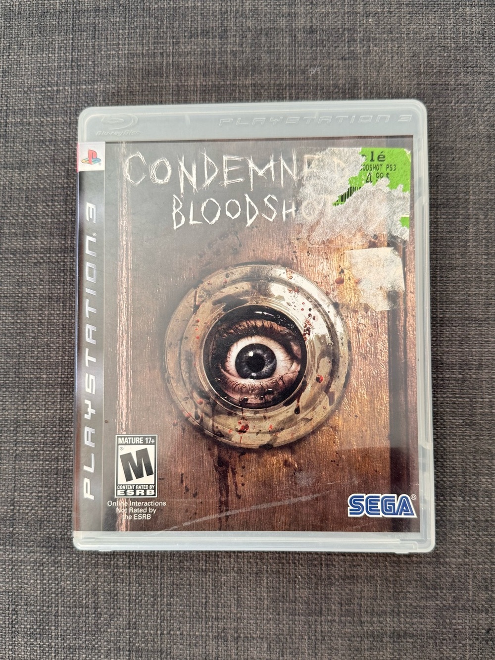 Condemned 2 Bloodshot Sony PS3 Playstation 3 Game